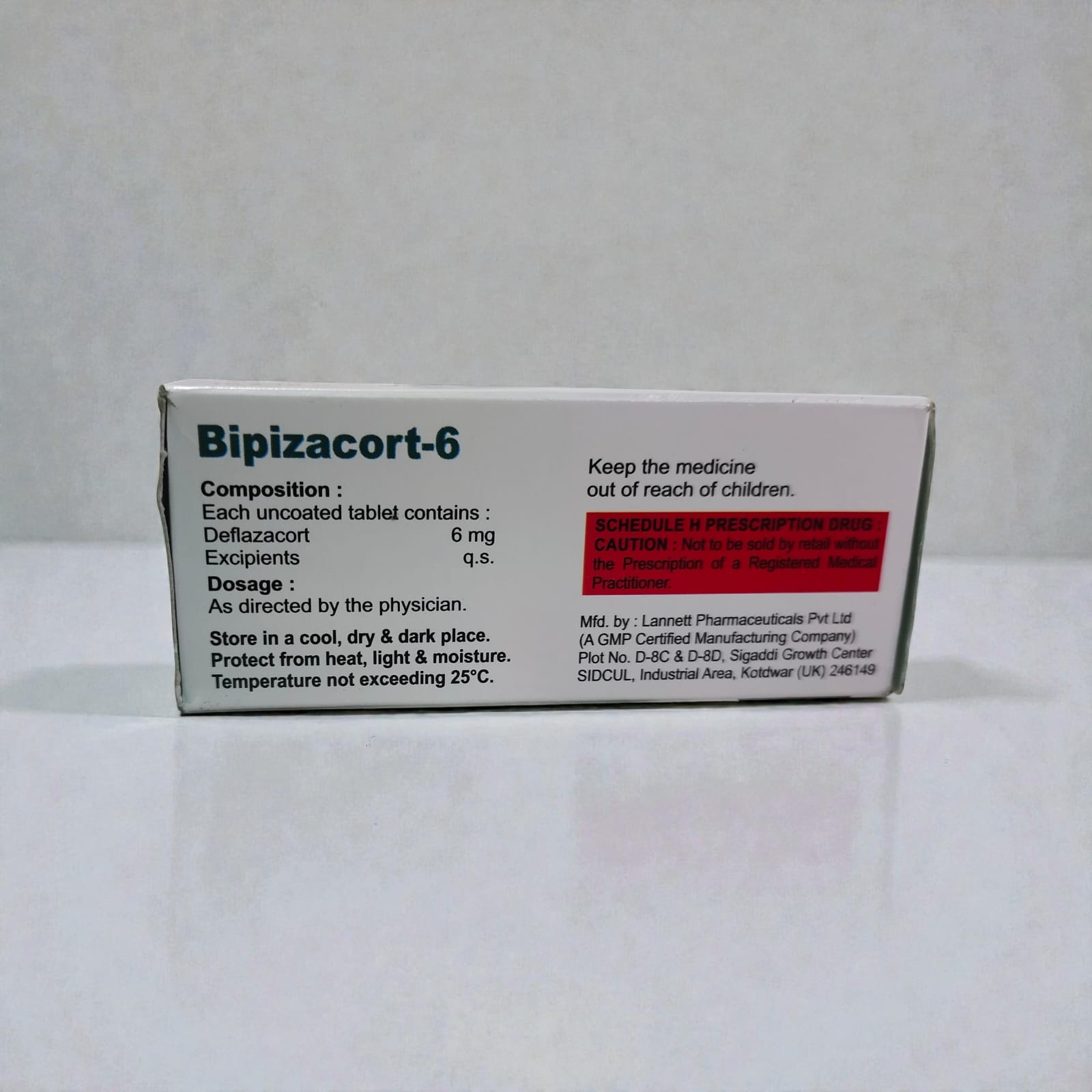 Bipizacort-6 Tablets - Image 3